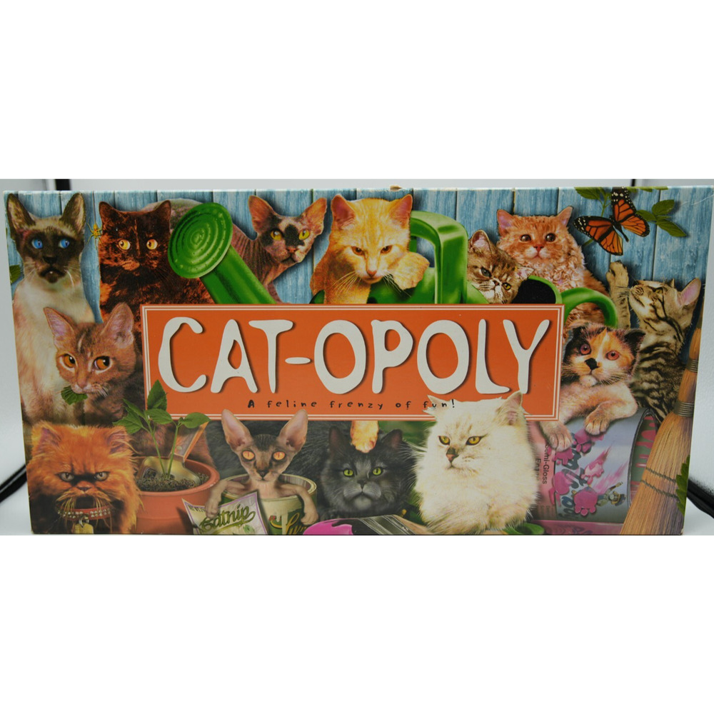 Late For The Sky Cat-Opoly Board‎ Game (LATECAT)